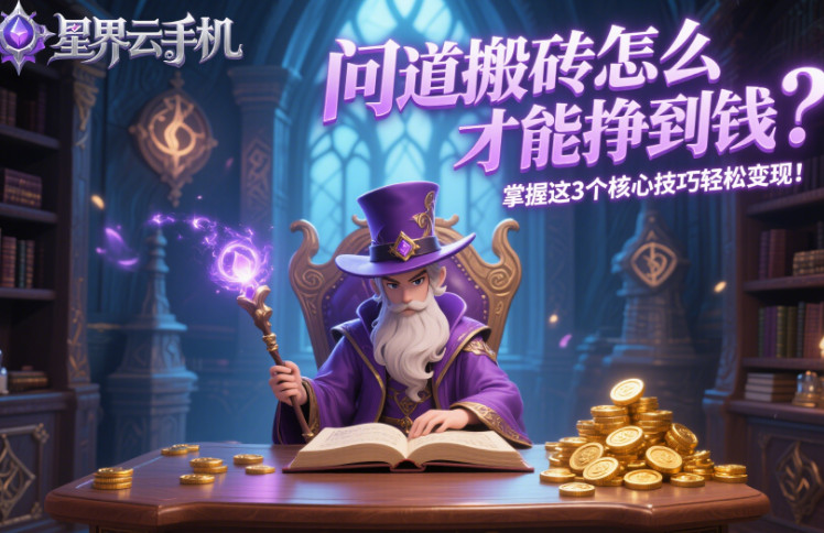 問道搬磚怎么才能掙到錢?掌握這 3 個核心技巧輕松變現(xiàn)! image.png