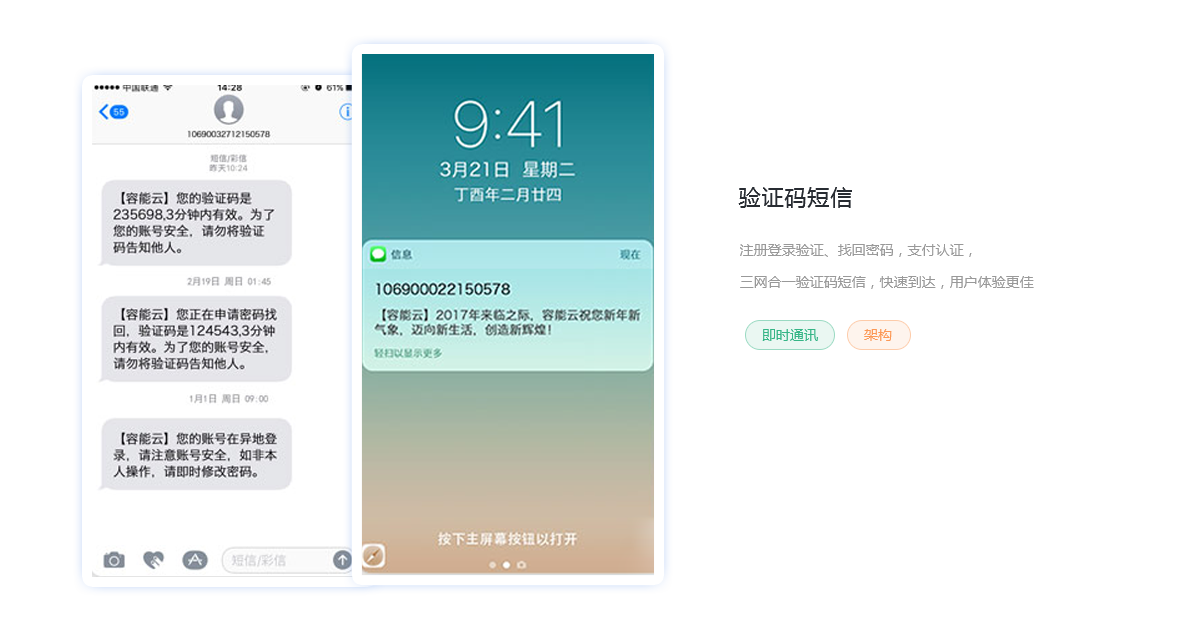 驗(yàn)證碼短信